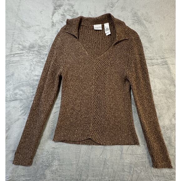 Villager Sport by Liz Claiborne Sweaters - Cozy Brown Sweater Cardigan
